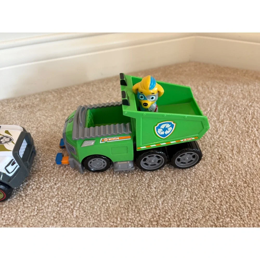 Bundle 6 Paw Patrol‎ Rescue Vehicles & pups 3 dogs 3 cars